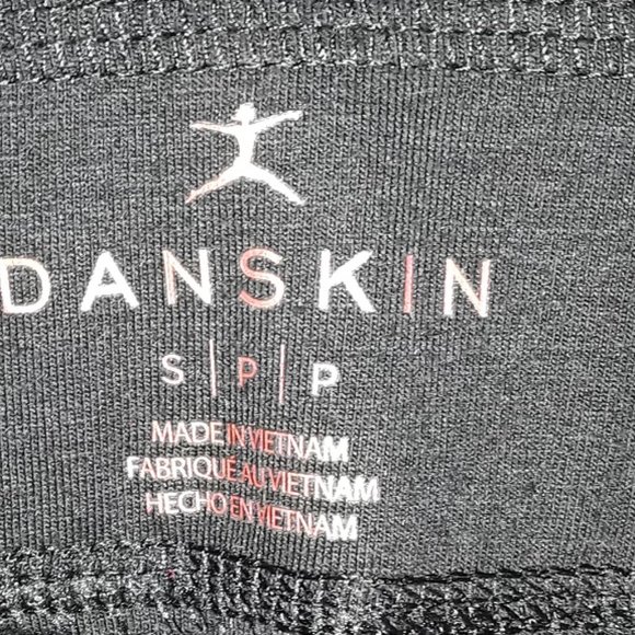 DANSKIN Black Style 2120 Small Yoga Pants NWT - Picture 2 of 8